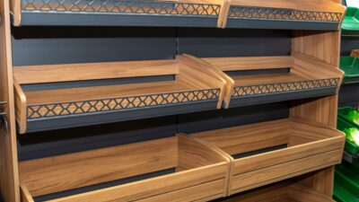 Bakery Shelving example photograph