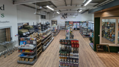 Pet Shop Shelving example photograph