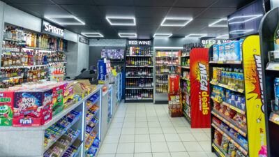 Retail Shelving example photograph