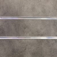 A photo of a slatwall panel