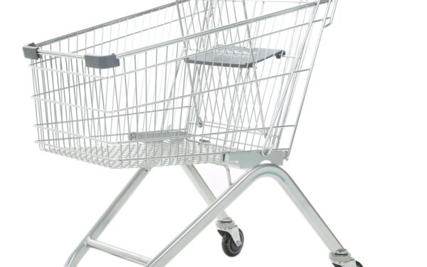 Grey Shopping Trolley