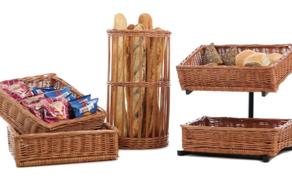 Wicker Displays Various