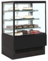 Cold Straight Pastry Serveover Display Black
